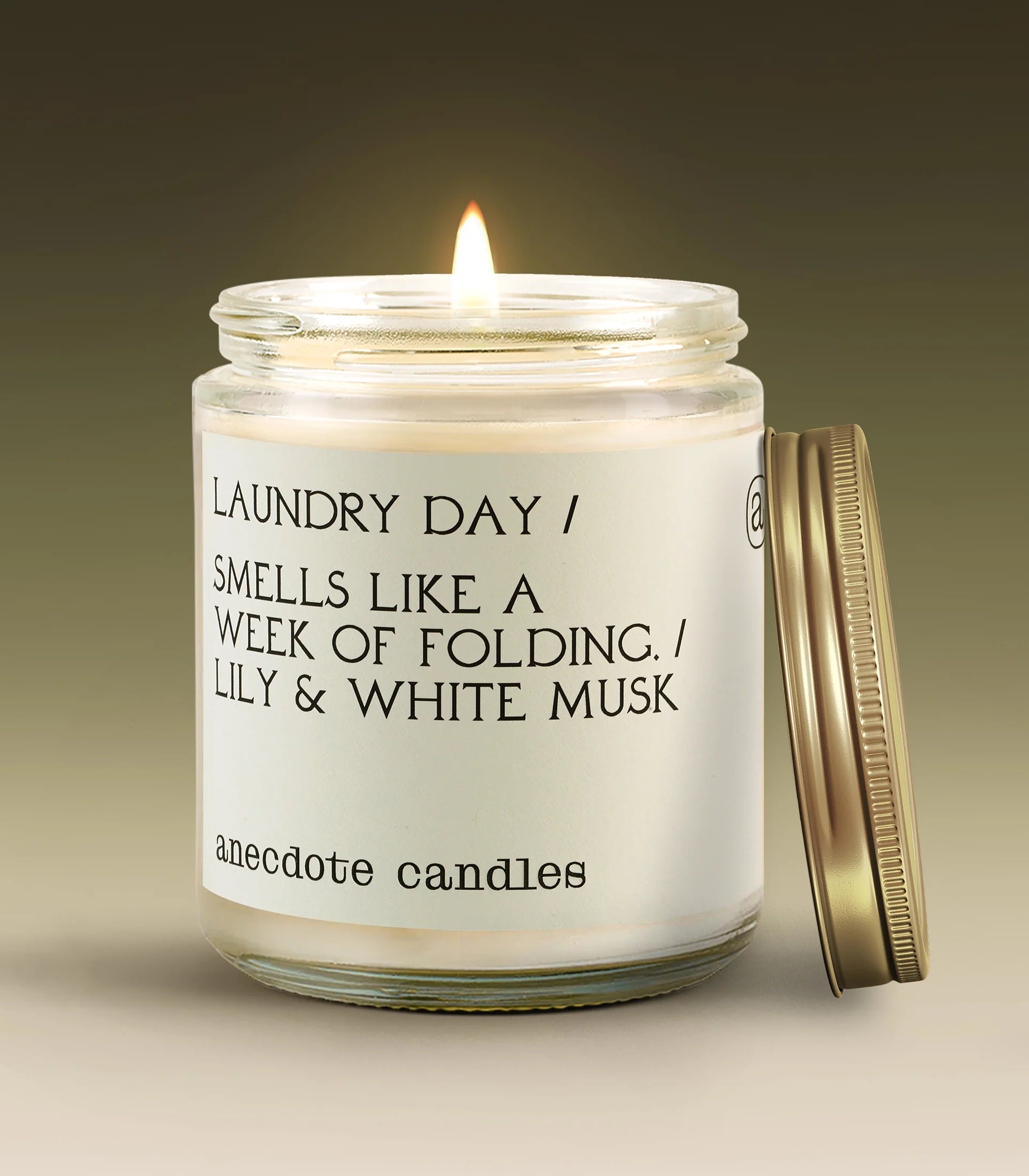 Laundry Day / Lily & White Musk – Anecdote Candles