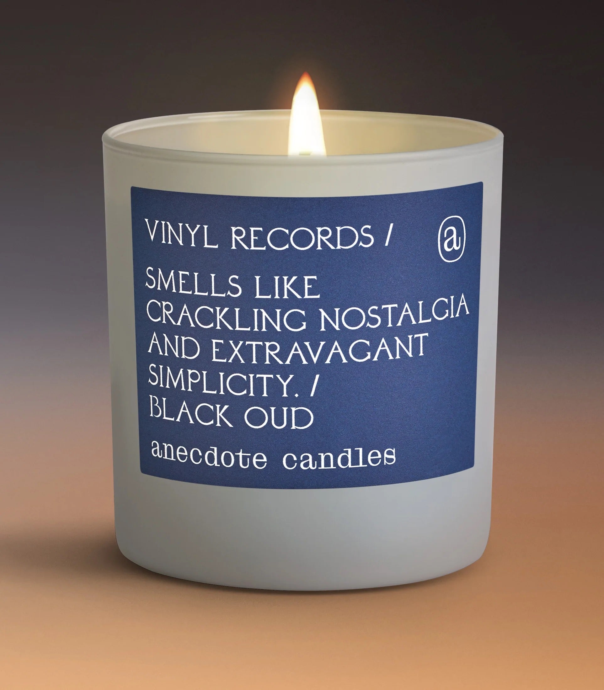 Vinyl Records Black Oud – Anecdote Candles