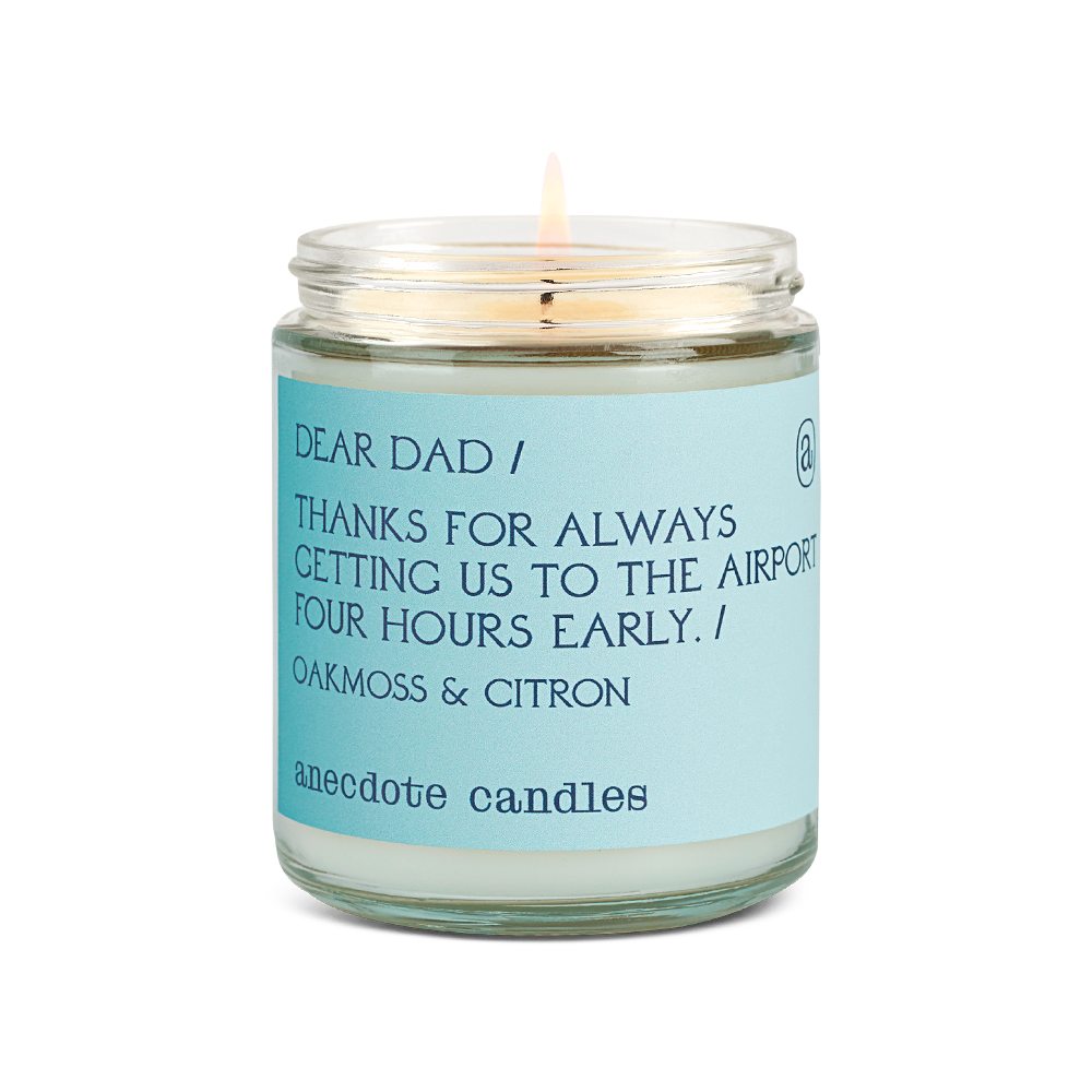 Dear Dad - Anecdote Candles
