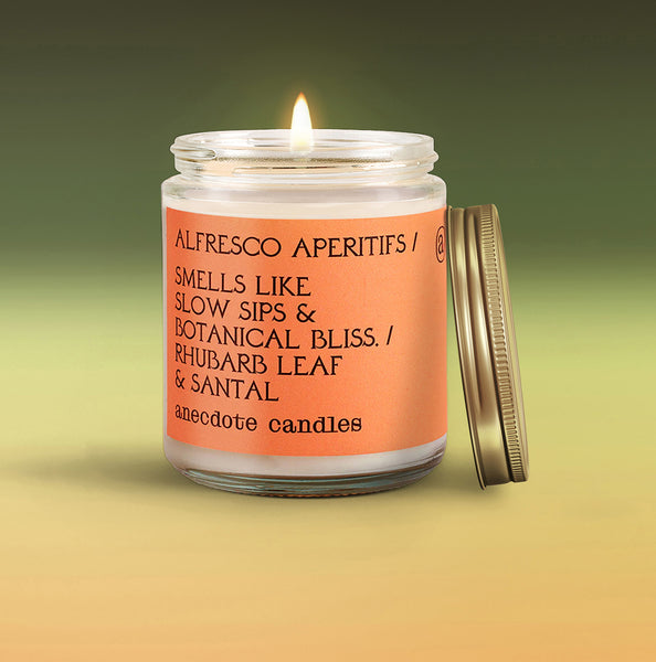 Alfresco Aperitifs – Anecdote Candles
