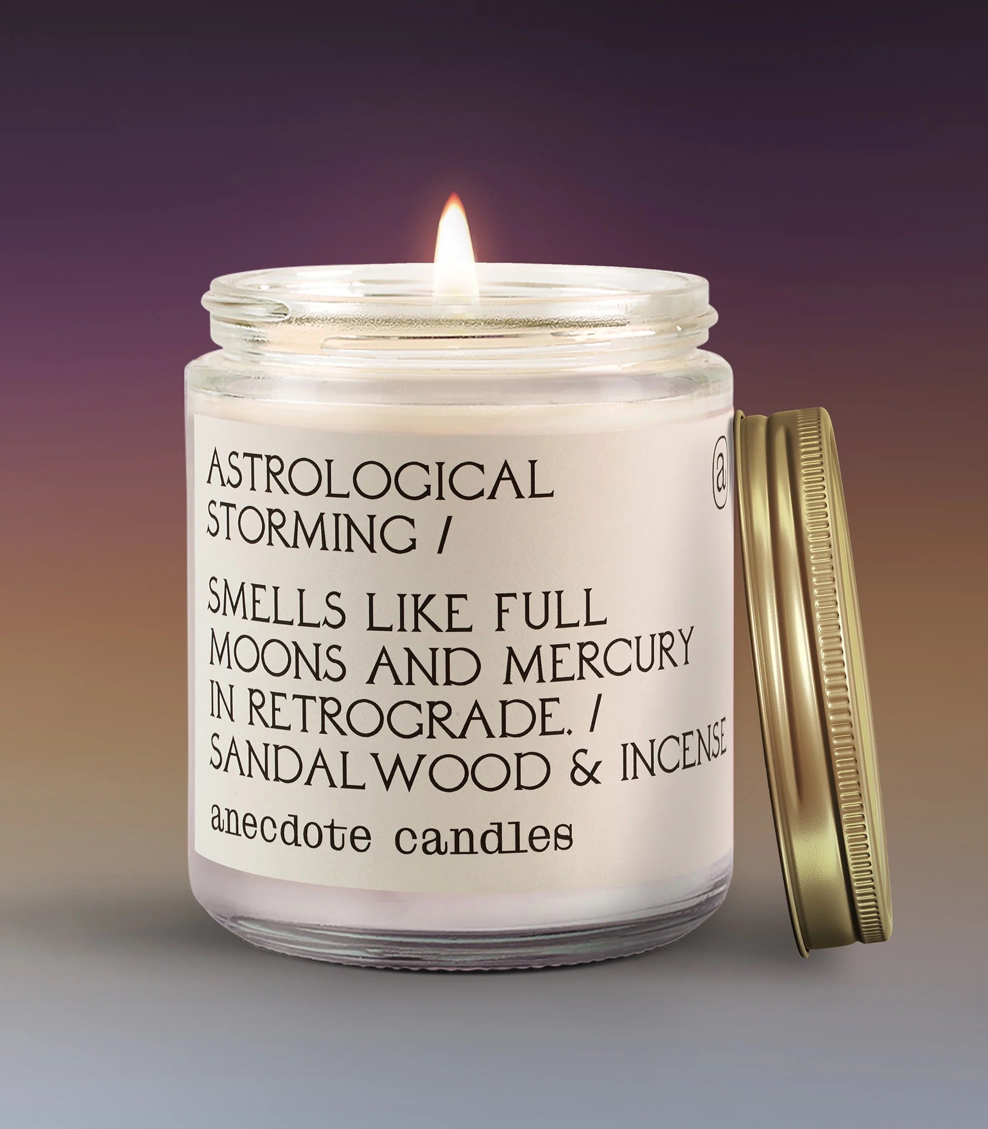 Astrological Storming – Anecdote Candles