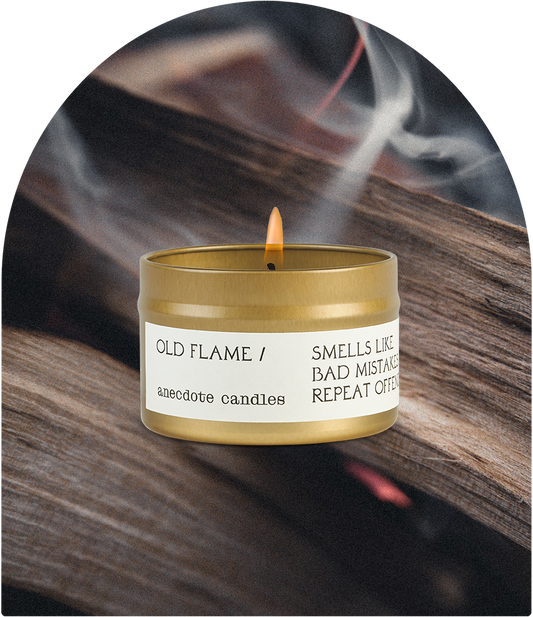 Old Flame Anecdote Candles
