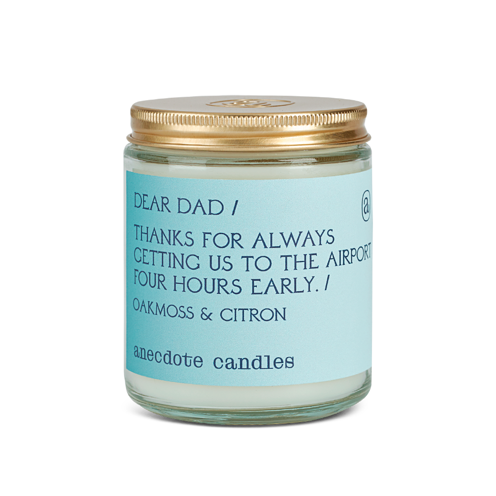 Dear Dad - Anecdote Candles