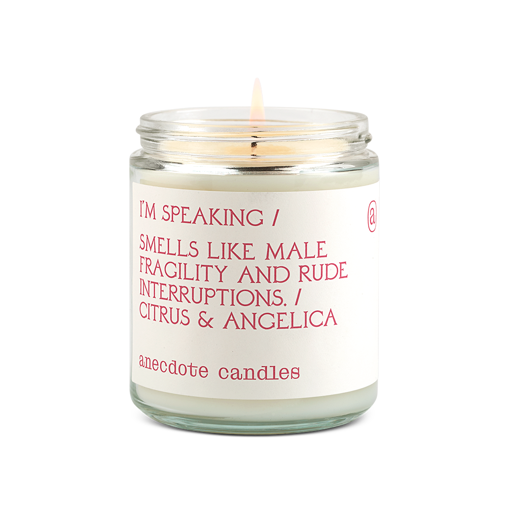 I'm Speaking - Anecdote Candles