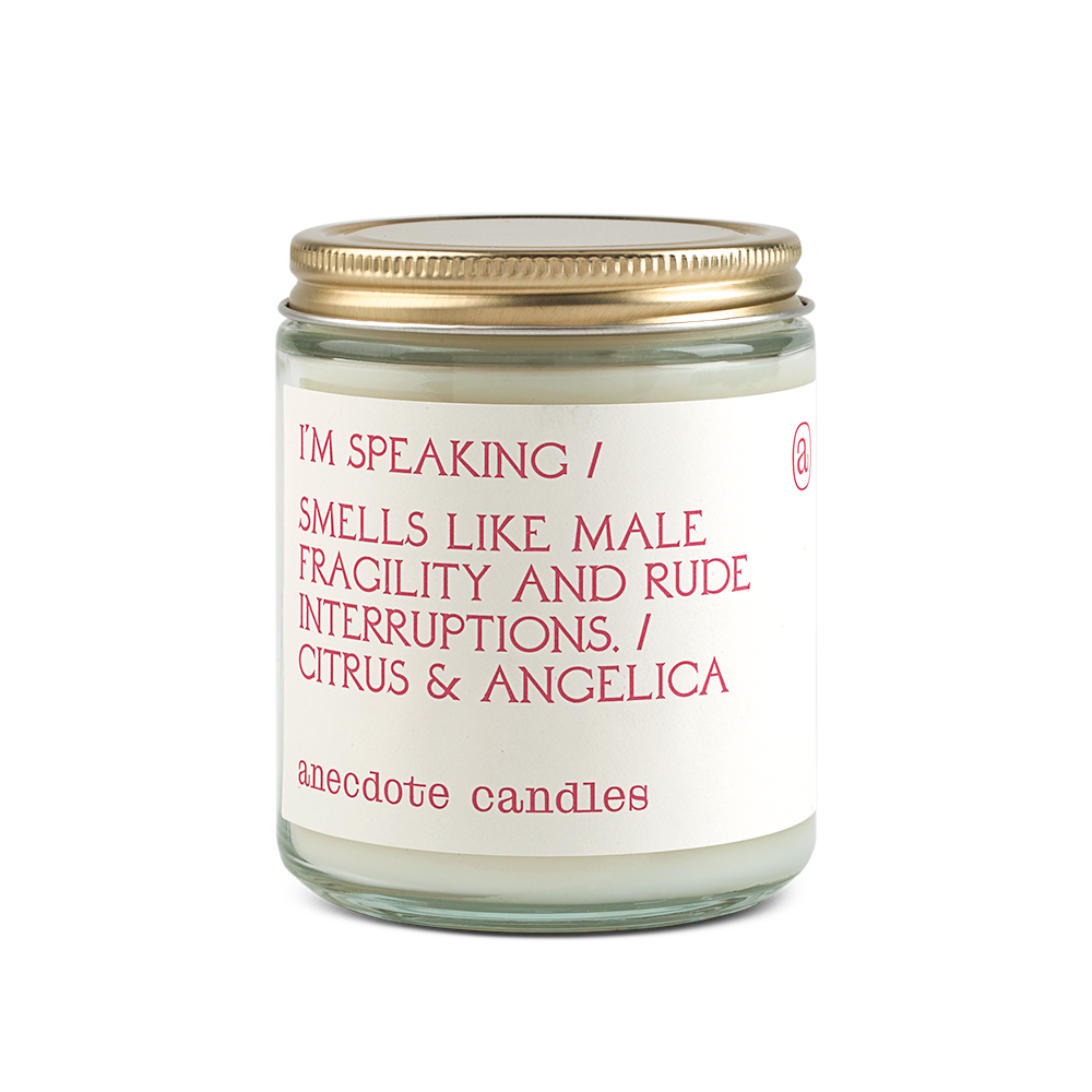 I'm Speaking - Anecdote Candles