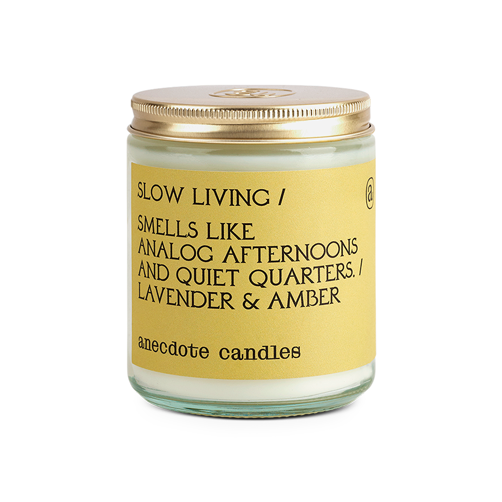 Slow Living - Anecdote Candles